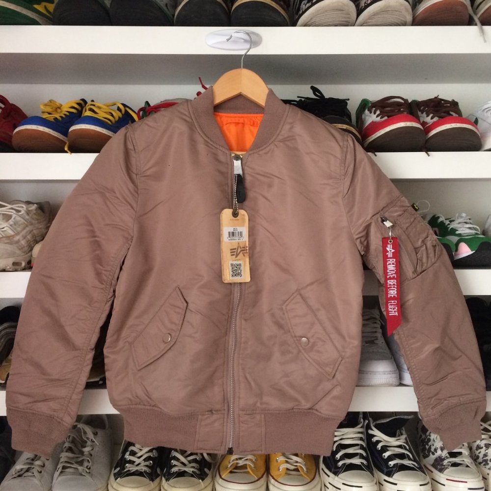 ALPHA INDUSTRIES MA-1 Reversible Bomber Jacket